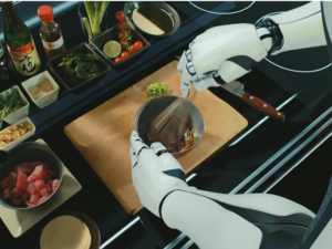 Robot ‘chef’ che assaggia le pietanze per valutarne la sapidita’