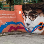 Casoria inaugura il Murales per la Legalita’ dedicato a Giancarlo Siani